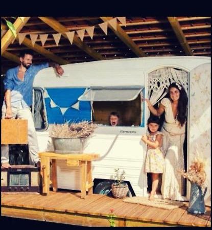 Gite Azkendantza 2A6 Pers Avec Caravane Insolite Ascain Exterior foto